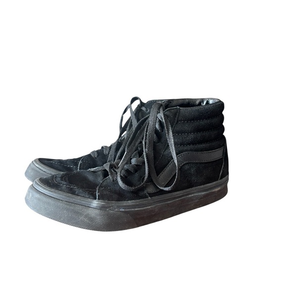 Vans Black High-Top Sneakers Size 7 - Picture 3 of 6